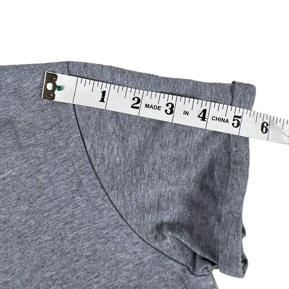 Sorry I Can’t I Have Plans with My Cat Tee Shirt TShirt Gray Short Sleeve Crew N - Picture 8 of 9